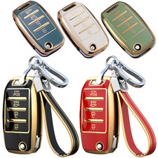 Tpu Remote Car Key Fob Case Cover For 2014 2015 2016 2017-2019 Kia Soul Sorento Tpu Remote Car Key Fob Case Cover For 2014 2015 2016 2017-2019 Kia Soul Sorento
