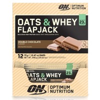 Optimum Nutrition Oats & Whey Flapjack Bars (12 X 70g) High Protein & Carb Box Optimum Nutrition Oats & Whey Flapjack Bars (12 X 70g) High Protein & Carb Box