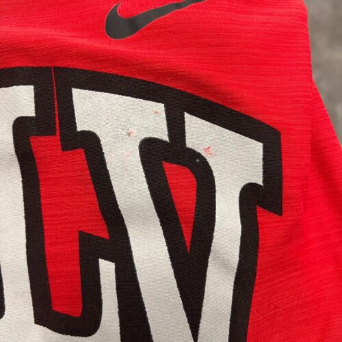 Gr. XL - UNLV Runnin’ Rebels T-Shirt Herren rot Nike Basketball Dri-Fit - Bild 5 von 7
