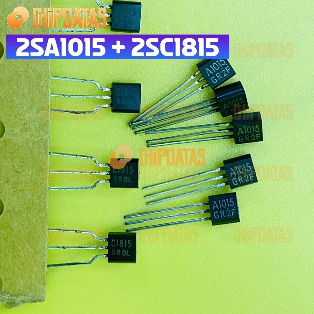 5 Pair New 2SA1015 + 2SC1815 GR hFE NPN Transistor 50V 3 Pin TO-92 | eBay