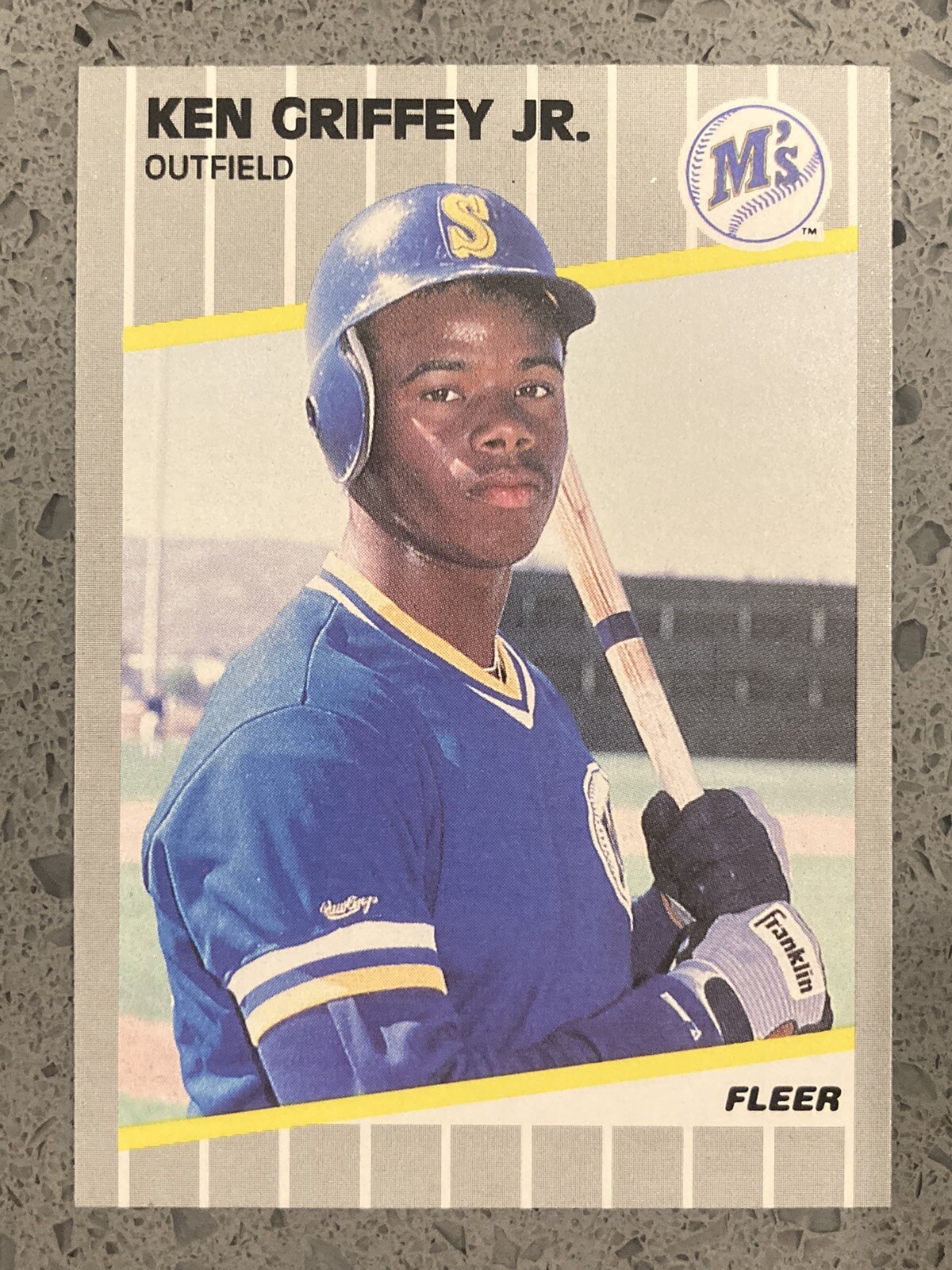 1989 Fleer #548 KEN GRIFFEY JR Rookie Card NM-MT+  Seattle Mariners