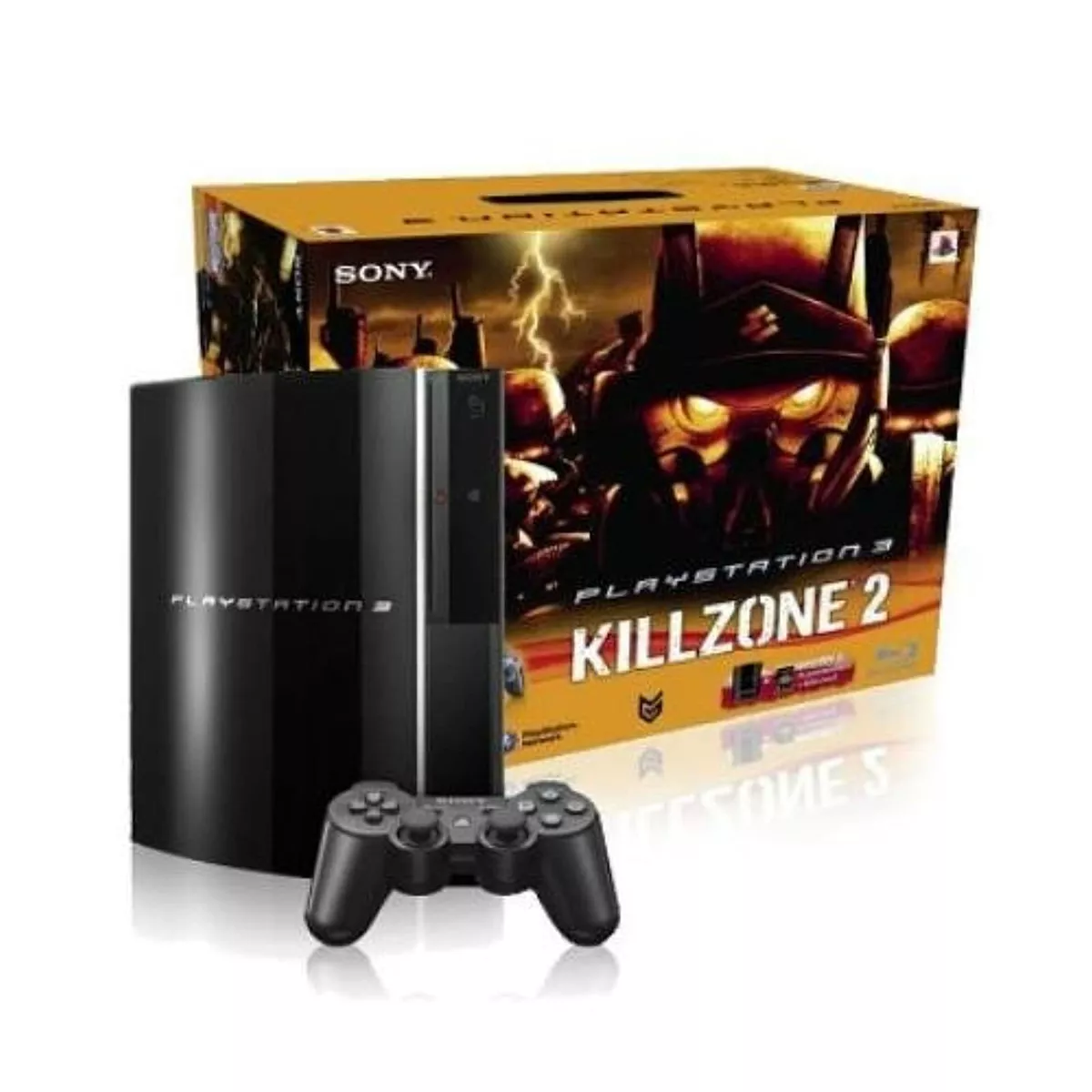 Playstation 3 PS3 Slim 250gb Console: Bundle Including Killzone 2