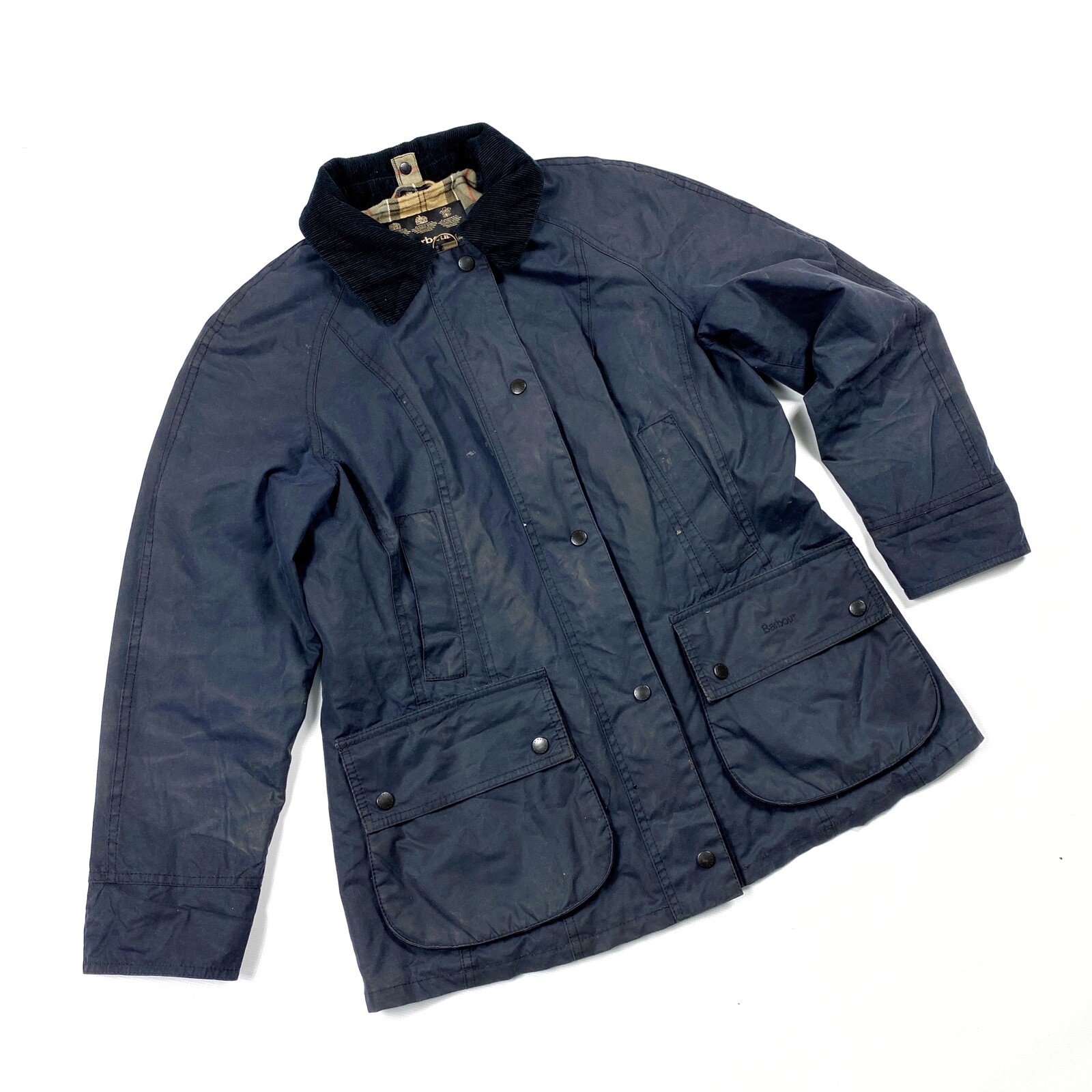 Women's Barbour Beadnell Waxed Navy 