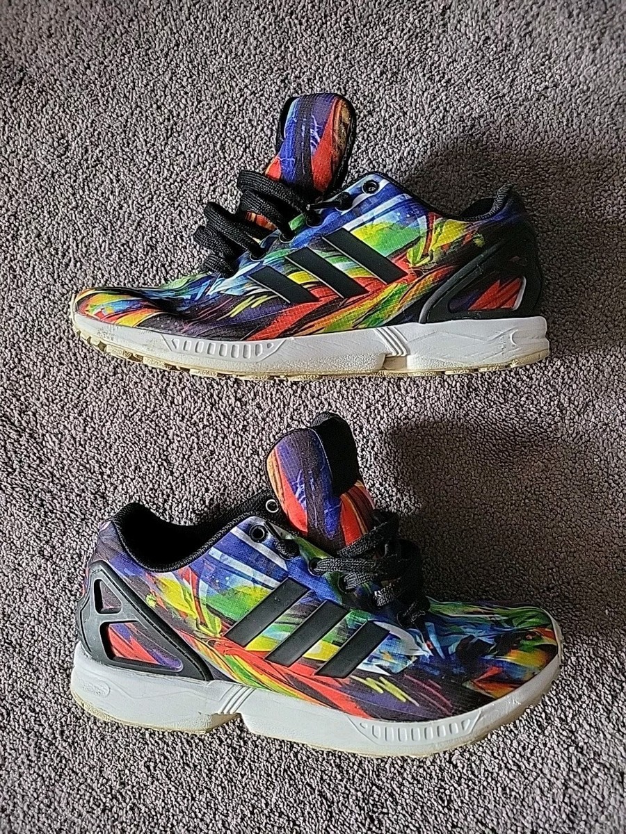 Adidas Torsion ZX Flux Colorful Running Athletic Shoes AF6323