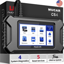MUCAR Check Engine OBD2 Scanner ABS SRS Transmission Diagnostic Tool Code Reader
