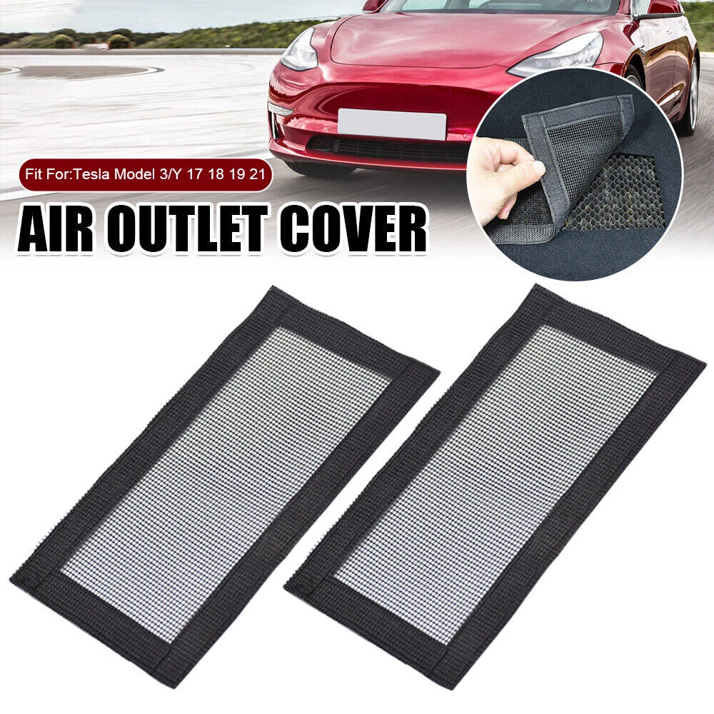 2x Auto Car Air Outlet Cover Under Seat Air Vent Dust Cover for