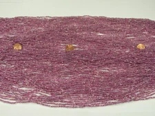 100 Strands 36" Glass Seed Bead Necklaces Wholesale Bulk Lot Clearance (NP-43C)