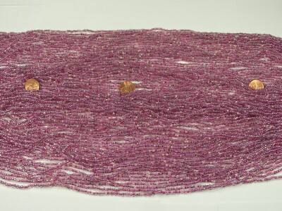 100 Strands 36'' Glass Seed Bead Necklaces Wholesale Bulk Lot Clearance (NP-43C)