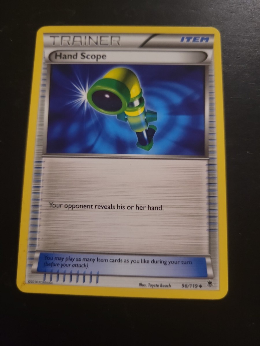 Pokemon TCG Card 2014 XY Phantom Forces - Hand Scope 96/119 Pokemon TCG Card 2014 XY Phantom Forces - Hand Scope 96/119
