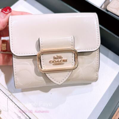 NWT Coach Small Morgan Wallet In Signature Leather CT987/ CV416 | eBay