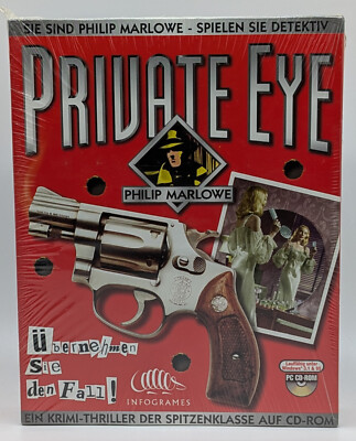 Private Eye PC CD-ROM Big Box - BRANDNEU & OVP - SEALED (1997) Adventure