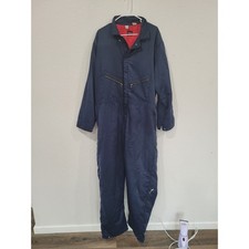 Vintage BIG BEN Blue Coverall Workwear Insulated Quilted Lined Men's 46/48 18
