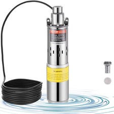 Solar Water Pump Submersible Deep Well Pump 48V DC 8.4 GPM 273 ft 369W