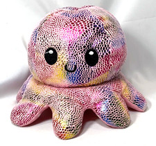 Tee Turtle Mood Flip Octopus Plush Toy Reversible Happy Mad Emotions Teaching