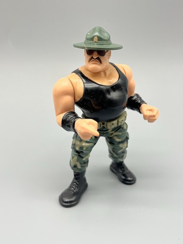 Sgt Slaughter WWF WWE Wrestling 1991 Hasbro Vintag...