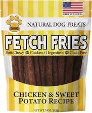 Chicken and Sweet Potato Dog Treats, Soft Jerky 5 Ounce Pack of 1 
