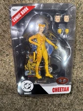 McFarlane Toy DC Multiverse Page Punchers Red Platinum Cheetah Factory Error