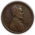 1914-D Lincoln Wheat Cent Very Fine VF Coin #27140