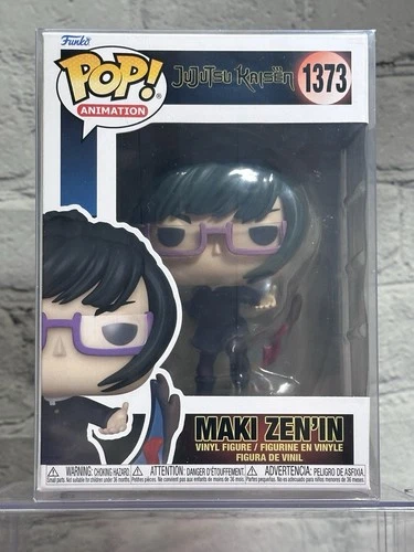 2023 Funko Pop! Vinyl: Jujutsu Kaisen - Maki Zen'in #1373 JJK FLAWED BOX