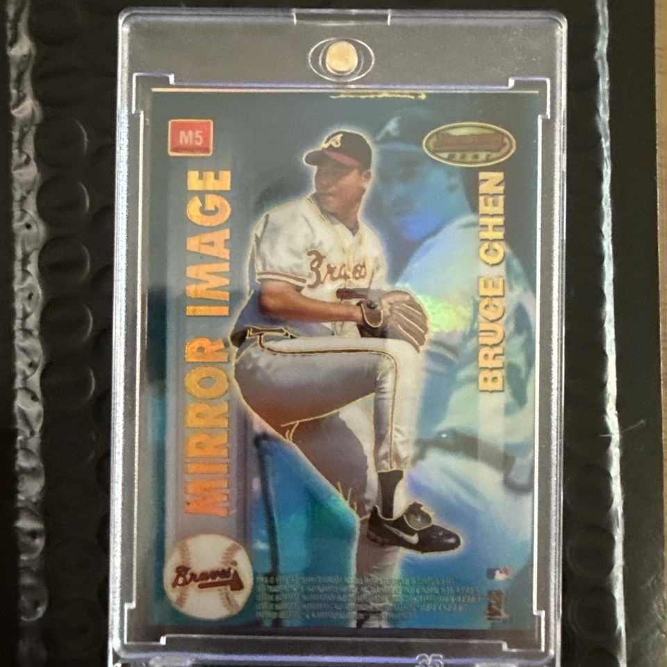 1999 Лучшее ЗЕРКАЛЬНОЕ ОТРАЖЕНИЕ Bowman NoM5 Грег Мэддокс почти как новое - Изображение 2 из 2