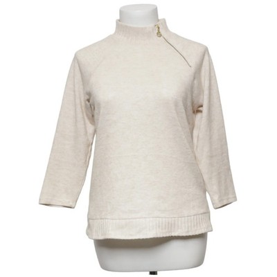 Adrienne Vittadini, Rollkragenpullover, Größe: L, Beige #caS
