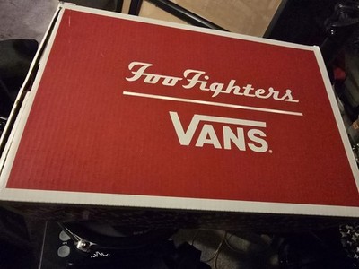 VANS Foo Fighters x Sk8- High 25th Anniversary Limited Edition Size 10.5 Mens