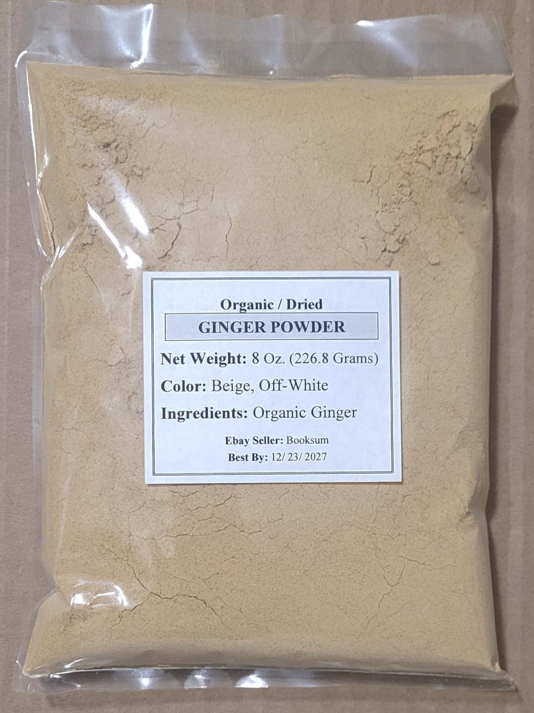 ⭐️⭐️⭐ GINGER POWDER Dry Organic Zingiber Ground 1.