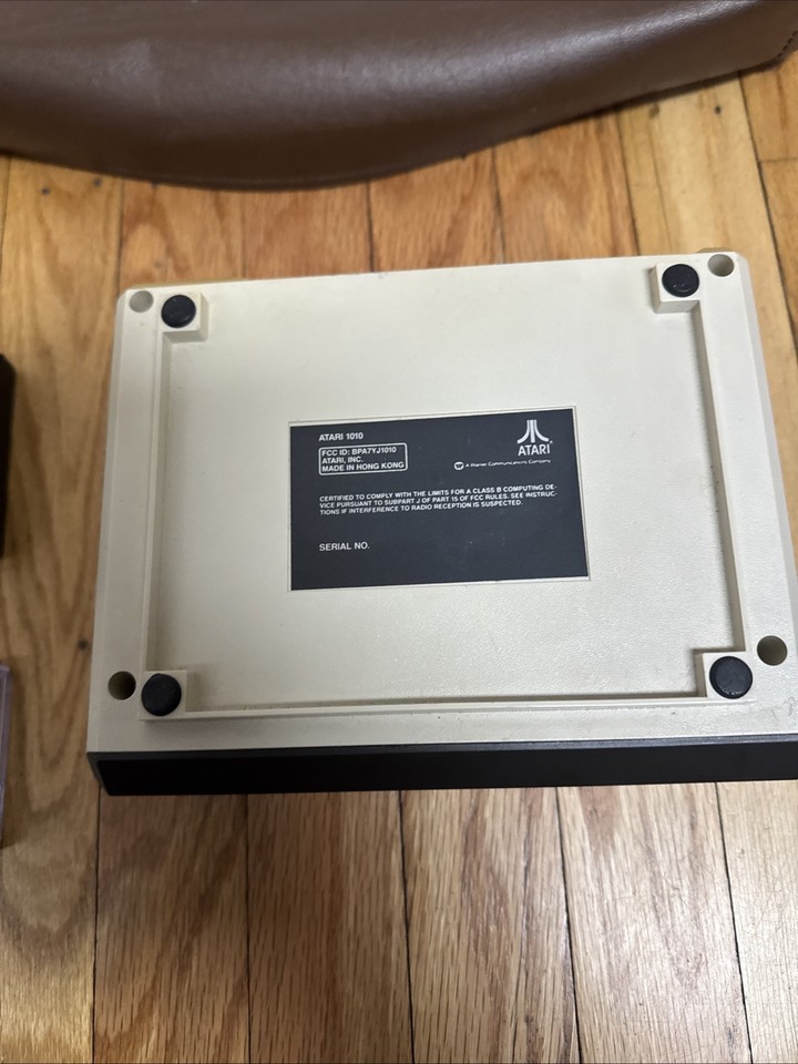 Vtg ATARI 800XL Computer System & 1010 Program Recorder Power AV Cover ...