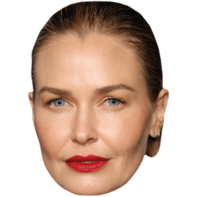 Lara Worthington (Lippenstift) Großer Kopf. Größer als das Leben Maske.