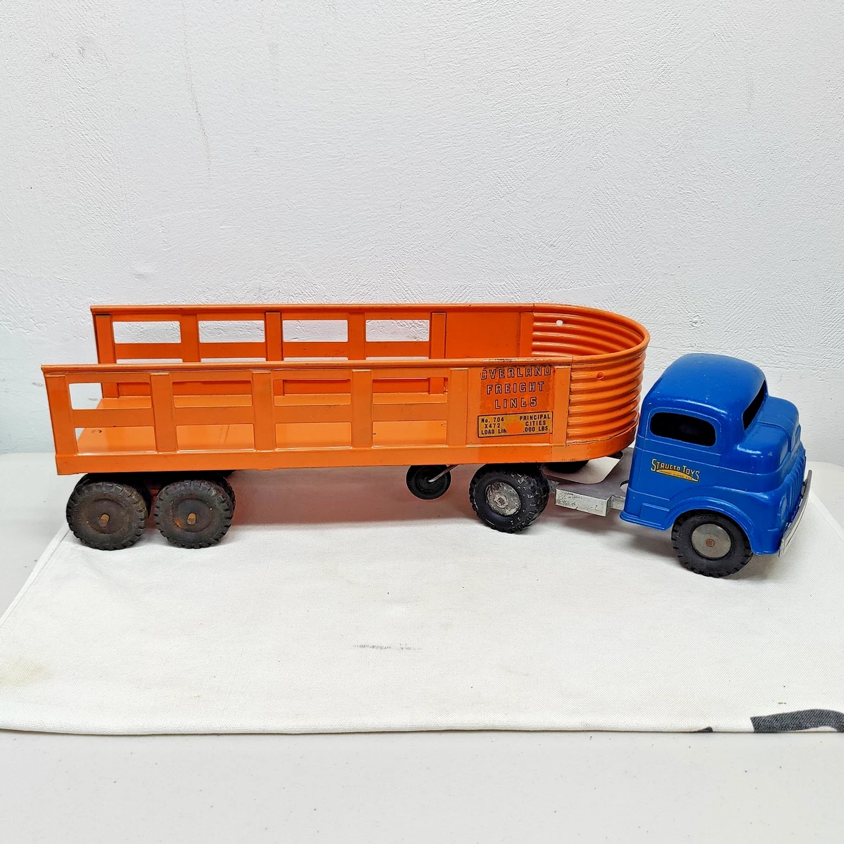 Structo 1950 Vehicle Year Vintage Manufacture Diecast Trucks for