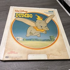 RCA CED Videodisc Selecta Vision Tested Walt Disney Dumbo 1982 Cartoon