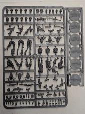 Firefly Airborne Infantry Sprue, Konflikt 47, Warlord Games