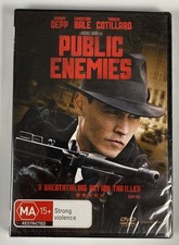 Public Enemies DVD Movie 2009 Film Johnny Depp Christian Bale Crime Thriller