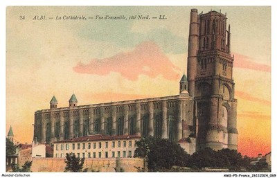 AMSP5-0425-81 - ALBI - Die Kathedrale - Gesamtansicht - Nordseite
