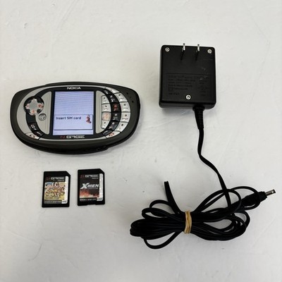 Nokia N-Gage Handheld Gaming Console with OEM Charger and 2 Games (No SIM Card)