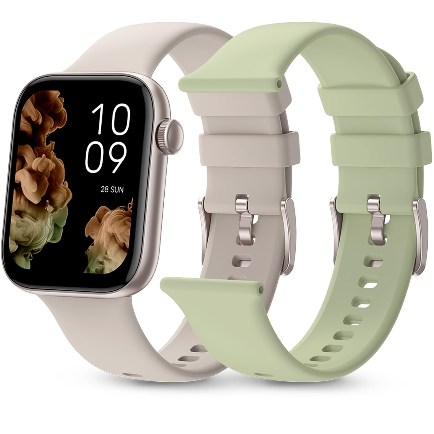 Smartee Duo 2 Smartwatch Montre Intelligente Connectée Bracelet Interchangeable iOS Android