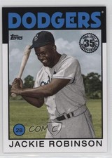 2021 Topps 1986 Baseball 35th Anniversary Jackie Robinson #86B-88 HOF 12g7