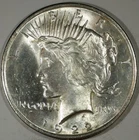 1922-P United States Silver Peace Dollar, Philadelphia Issue, RAW - You Grade