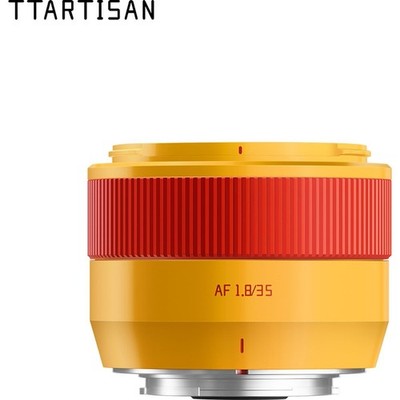 TTArtisan AF 35mm F1.8 Mark II Limited edition in ORANGE passend für Fujifilm X