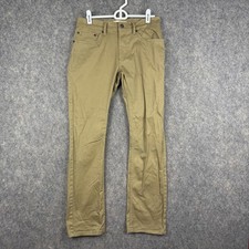 Levi  s 511 Boy  s Slim Fit Khaki Jeans Straight Leg Size 16 Regular 28 x 28 914