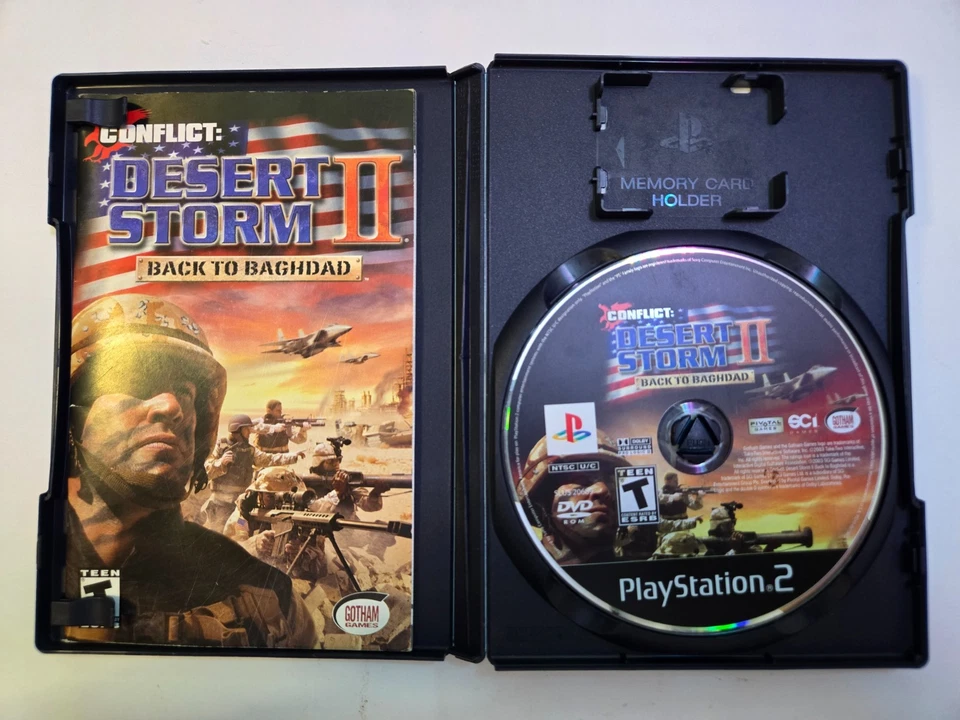 Conflict: Desert Storm II - Back to Baghdad (PS2 / PlayStation 2) Complete [CIB] - Image 3 of 4