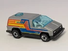 Vintage 1978 Mattel Hot Wheels Inside Story Gray/Silver Van Hong Kong