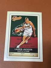 2002 Fleer Authentix WNBA - Lauren Jackson #26 Seattle Storm