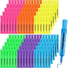 180 Pcs Highlighters Bulk Chisel Tip Tank Style Highlighters for School Class...