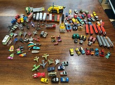 Vintage Mixed Brand Mostly Micro Machines Planes Cars Trucks Military 100