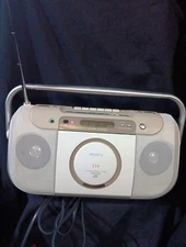 SONY CFD-E100 Boombox CD CD-R/RW Radio Cassette-Corder Tested Fully Working Fast