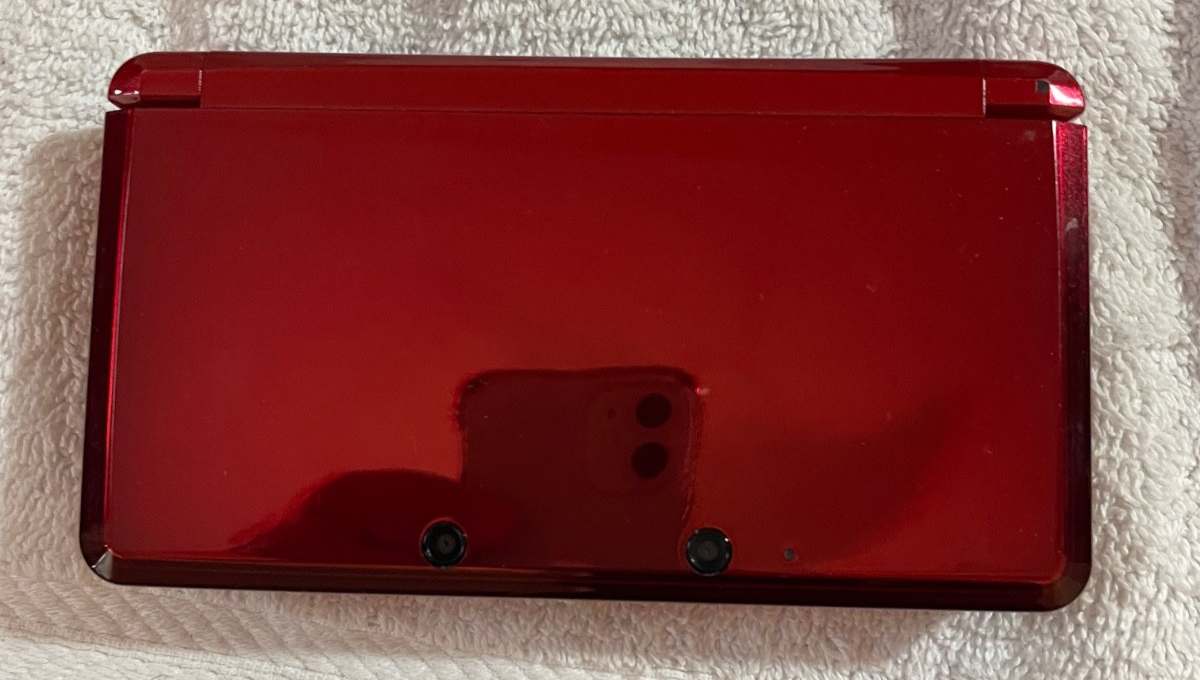 Rare ANATEL Brazilian Nintendo 3DS FlameRed CTR-001(BRA) Console +