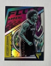 2020-21 Panini Flux Anthony Edwards Flux Appeal Silver Prizm #29 Timberwolves 