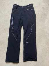 Peak Performance Women's Goretex Ski Snowboard Trousers Black Size 40