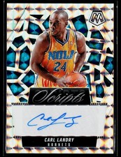 2024-25 Panini Mosaic #MS-CLD Carl Landry Scripts AUTO